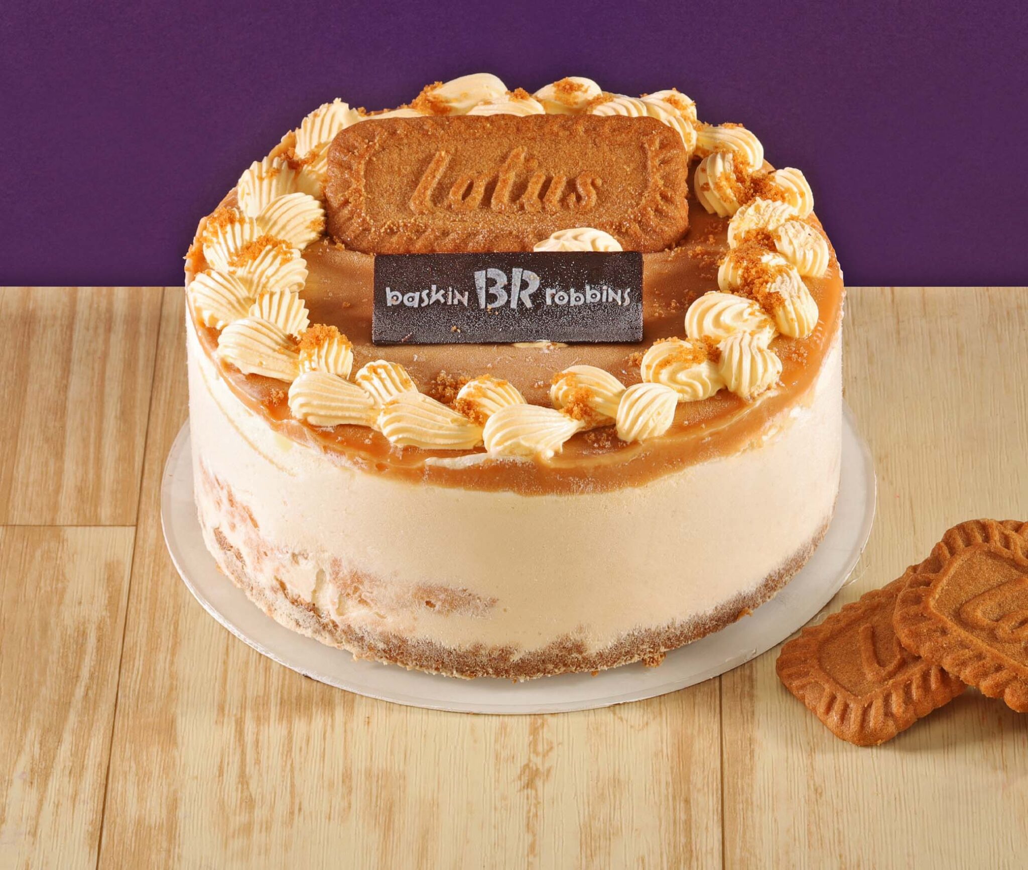 Lotus Biscoff Ice Cream Cake 500g Cash and Curry